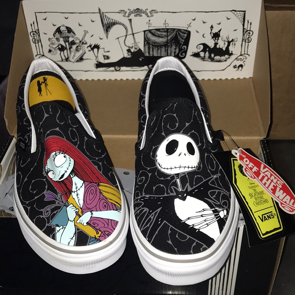 Nightmare before Christmas vans.